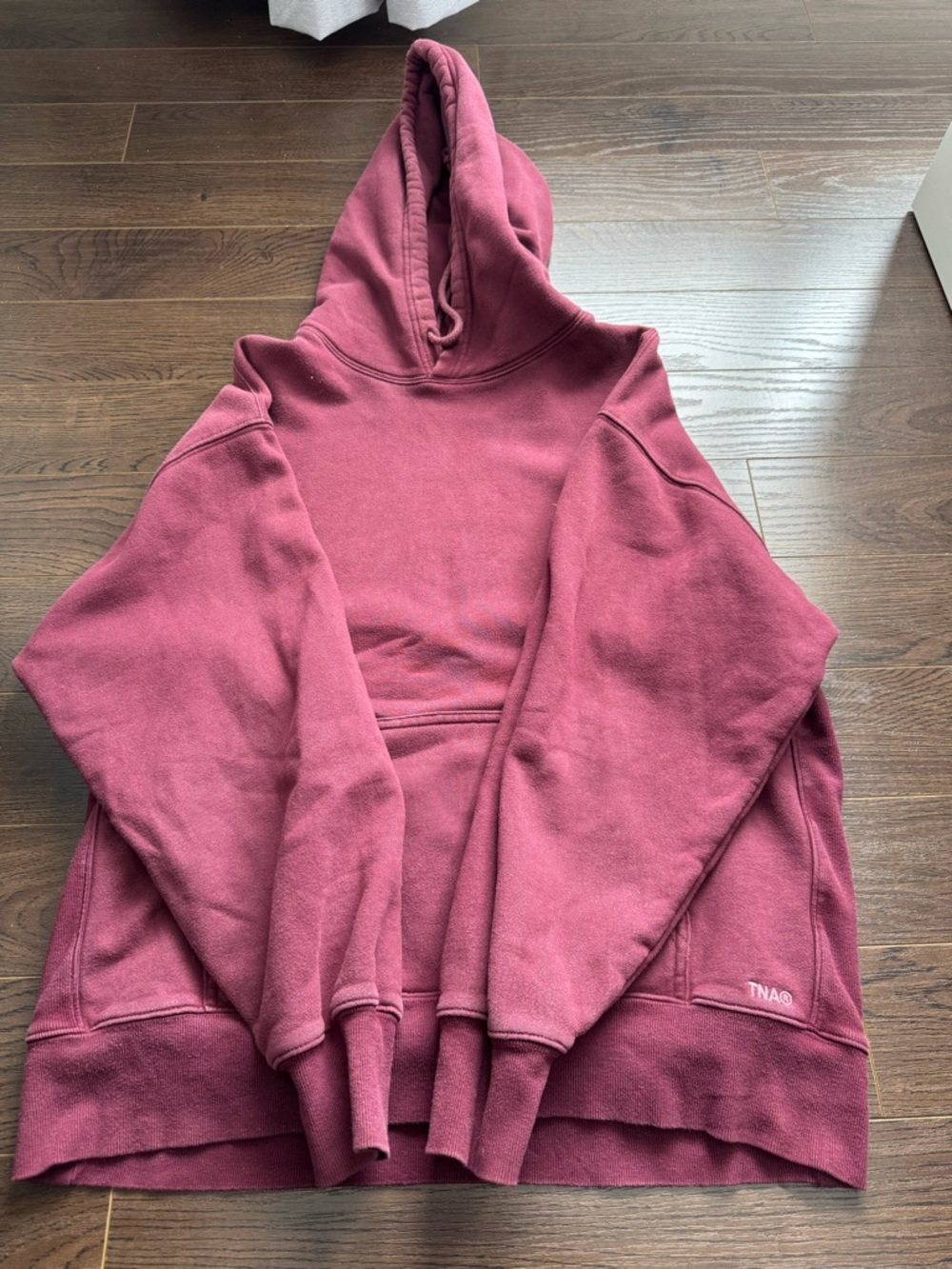 TNA Cozy Fleece Sweatshirt in Dusty Rose